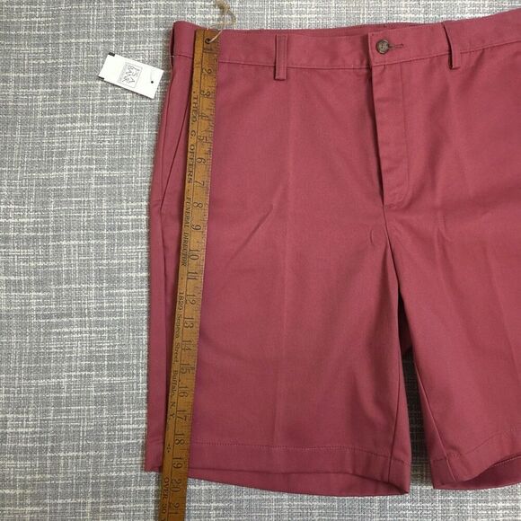 NWT Jos A Bank Travelers Collection Tailored Fit Shorts Dusty Red Men's 36x9 - Picture 6 of 10
